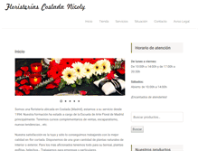 Tablet Screenshot of floristeriascoslada.com